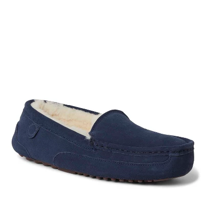 Fireside By Dearfoams Men's Melbourne Genuine Shearling Moccasin - Image 9