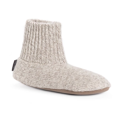 MUK LUKS Men's Morty Ragg Wool Slipper Sock - Image 9