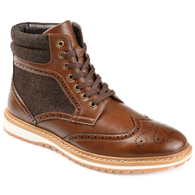 Vance Co. Harlan Wingtip Ankle Boot - Image 9
