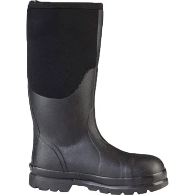 Muck Boots Men's Muck Chore Steel Toe Boots, CHS000A, Black - Image 5