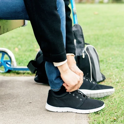 Alpine Swiss Kilian Mesh Sneakers Breathable Lightweight Fashion Trainers - Image 3