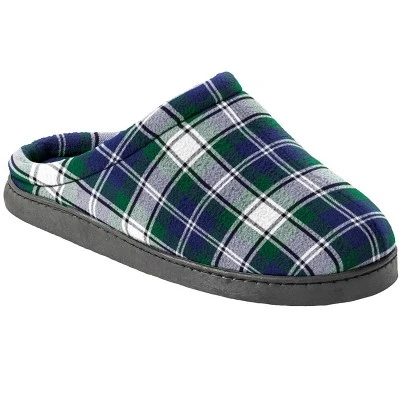 KingSize Men's Wide Width Fleece Clog Slippers - Image 9