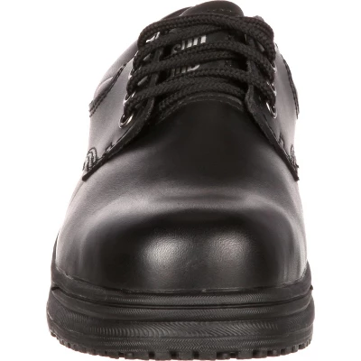 Men's SlipGrips Steel Toe Slip-Resistant Oxford, 5332, Black, Size 8 - Image 2