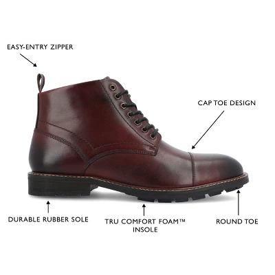 Thomas & Vine Avrum Cap Toe Ankle Boot - Image 7