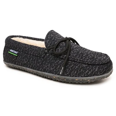 Minnetonka Men's ECO Oak Recycled Moccasin Slippers - Image 2