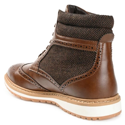 Vance Co. Harlan Wingtip Ankle Boot - Image 6