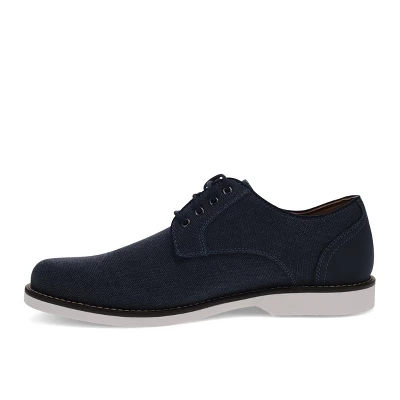 Dockers Mens Pryce Washed Canvas Dress Casual Lace Up Oxford Shoe - Image 4