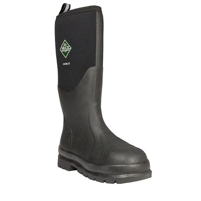 Muck Boots Men's Muck Chore Steel Toe Boots, CHS000A, Black