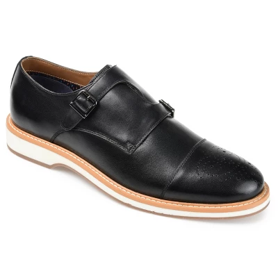 Thomas & Vine Ransom Cap Toe Monk Strap Dress Shoe - Image 7