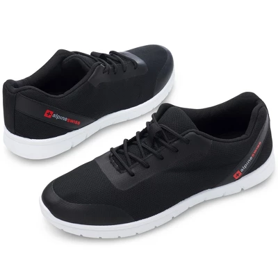 Alpine Swiss Lewis Mesh Sneakers Breathable Lightweight Fashion Trainers - Image 6