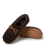 Fireside By Dearfoams Men's Nelson Bay Water Resistant Indoor/Outdoor Moccasin Slipper