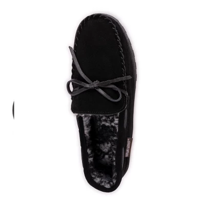 MUK LUKS Men's Paul Printed Berber Suede Slipper - Image 5
