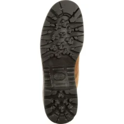 Lehigh Safety Shoes Men's Brown Steel Toe Work Boot, Size 9(Wide)