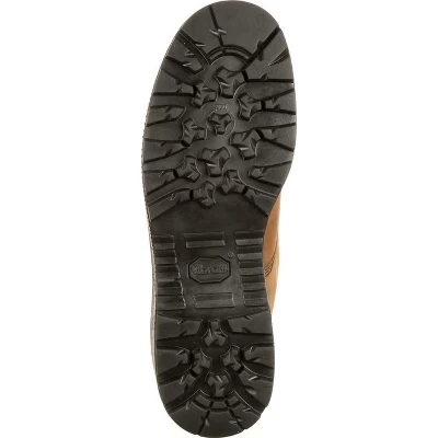 Lehigh Safety Shoes Men's Brown Steel Toe Work Boot, Size 9(Wide)